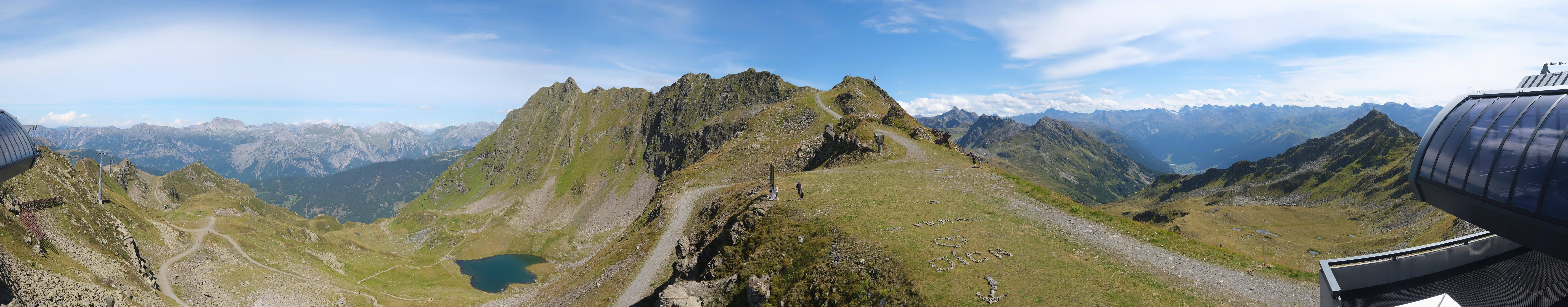 Archiv Foto Webcam Panorama Bahn - Silvretta Montafon
