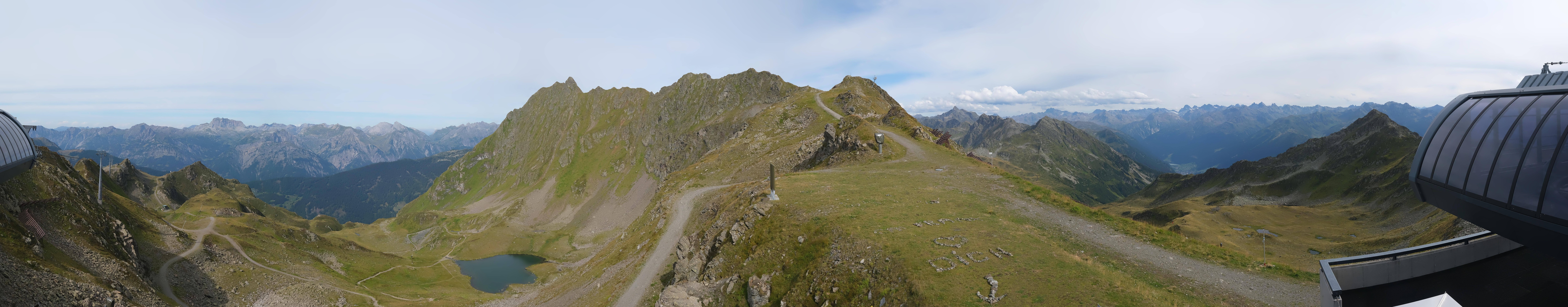 Archiv Foto Webcam Panorama Bahn - Silvretta Montafon