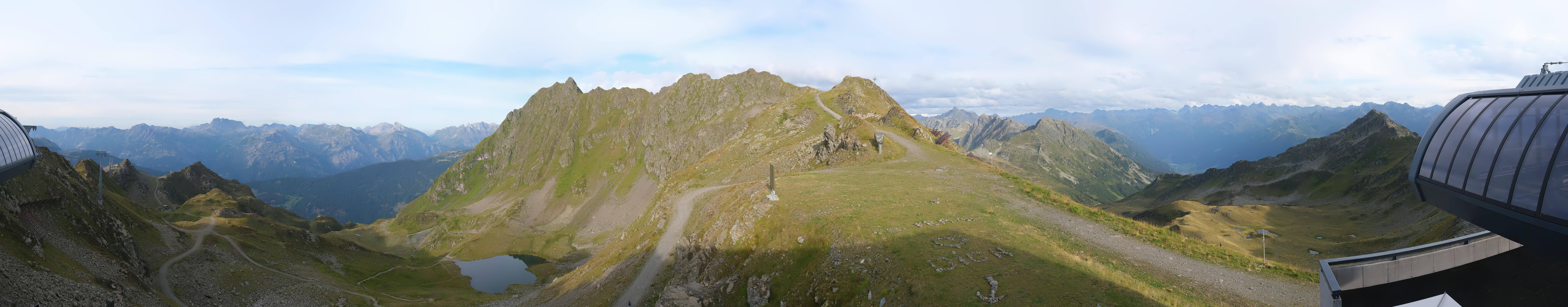 Archiv Foto Webcam Panorama Bahn - Silvretta Montafon
