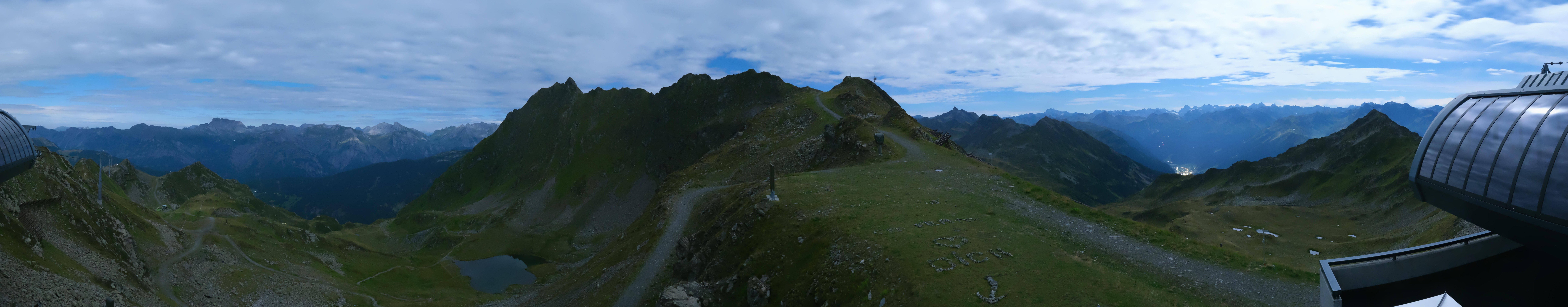 Archiv Foto Webcam Panorama Bahn - Silvretta Montafon