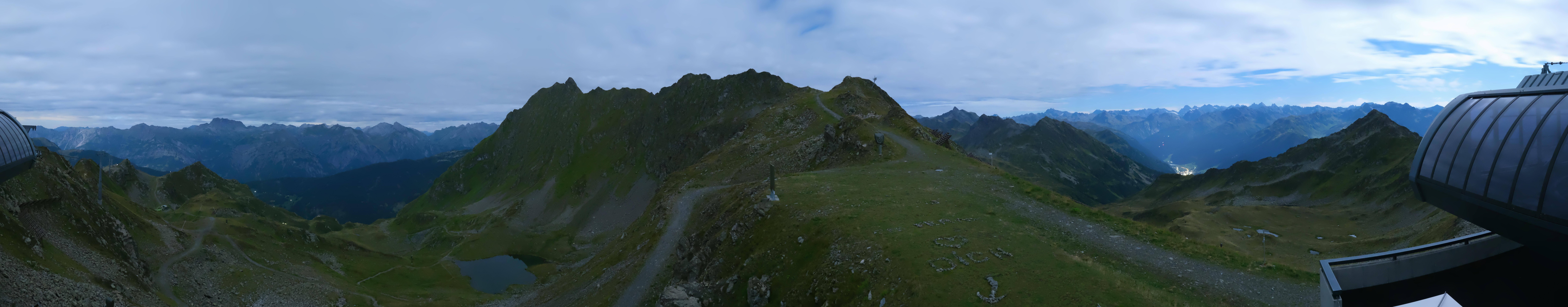 Archiv Foto Webcam Panorama Bahn - Silvretta Montafon