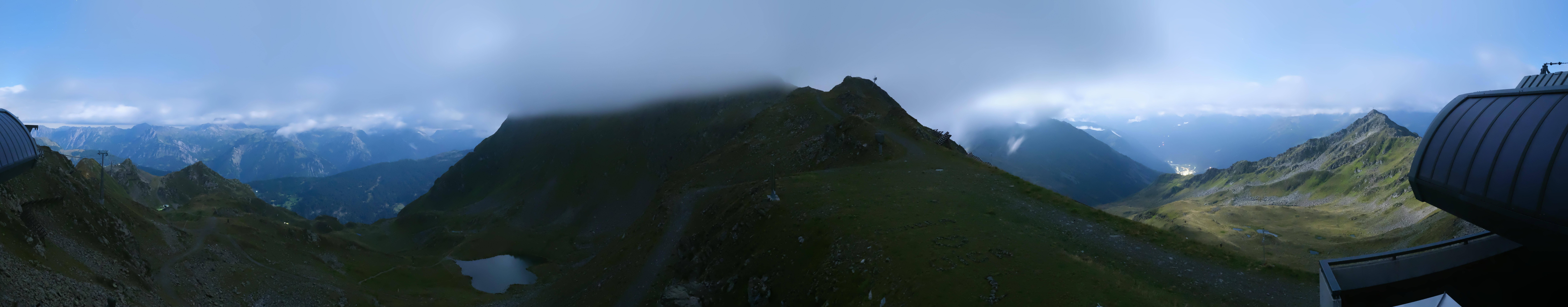Archiv Foto Webcam Panorama Bahn - Silvretta Montafon