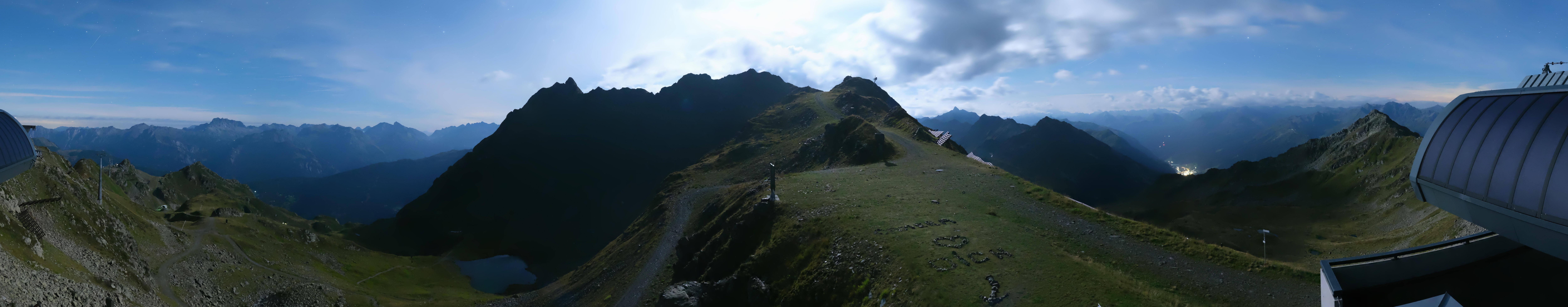 Archiv Foto Webcam Panorama Bahn - Silvretta Montafon