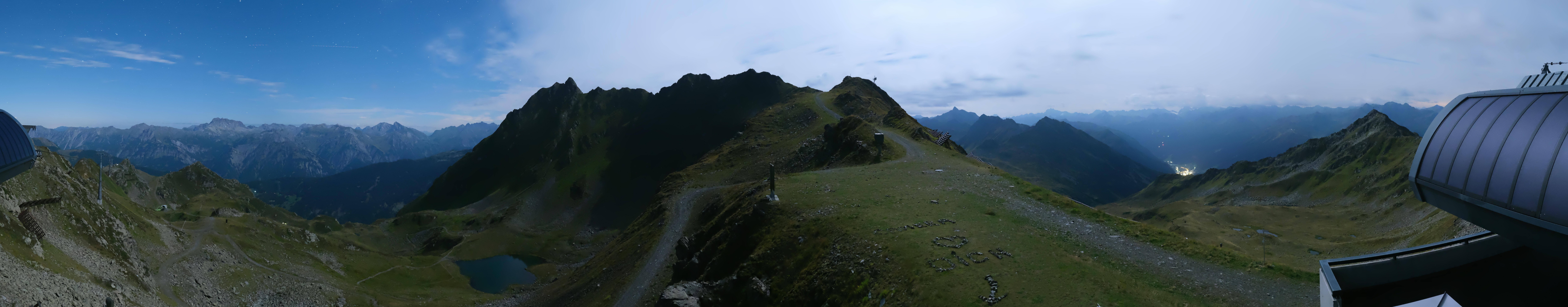 Archiv Foto Webcam Panorama Bahn - Silvretta Montafon