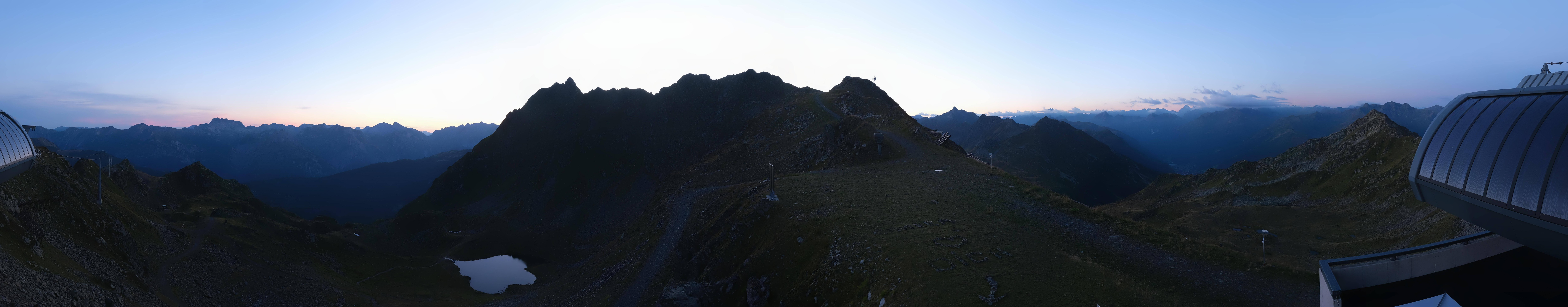 Archiv Foto Webcam Panorama Bahn - Silvretta Montafon