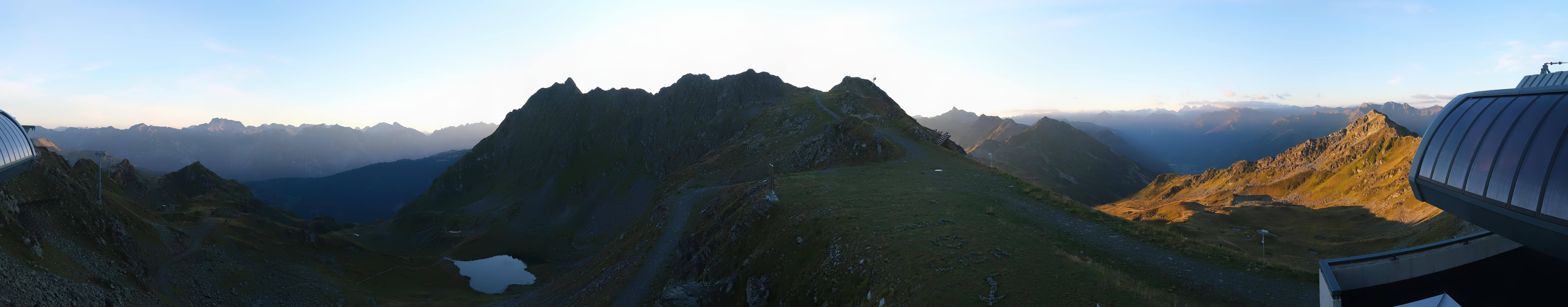 Archiv Foto Webcam Panorama Bahn - Silvretta Montafon