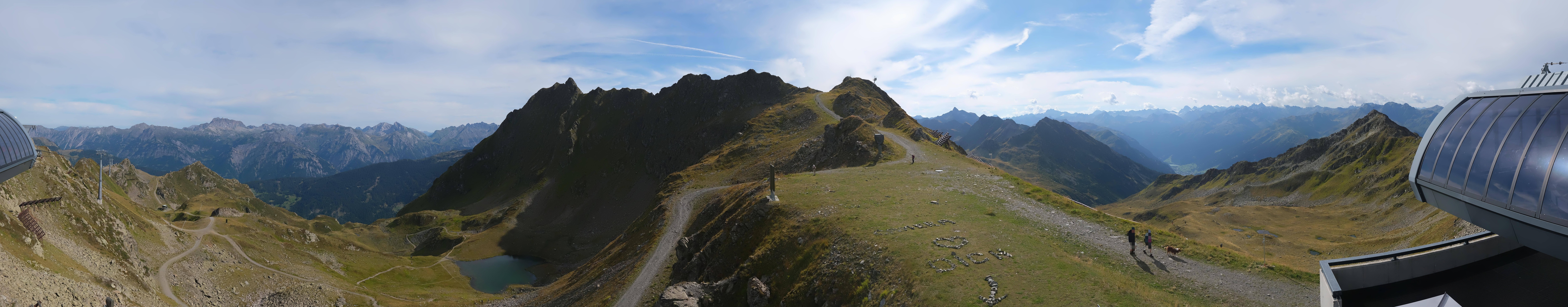 Archiv Foto Webcam Panorama Bahn - Silvretta Montafon