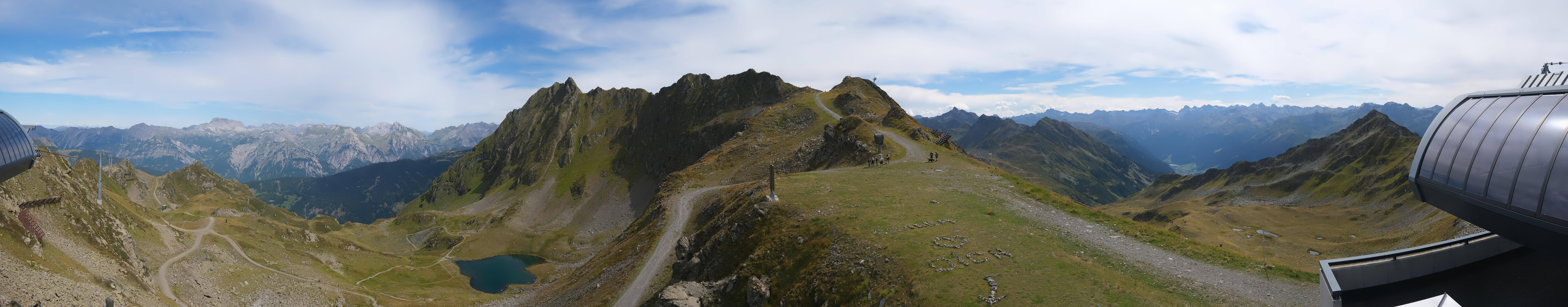 Archiv Foto Webcam Panorama Bahn - Silvretta Montafon