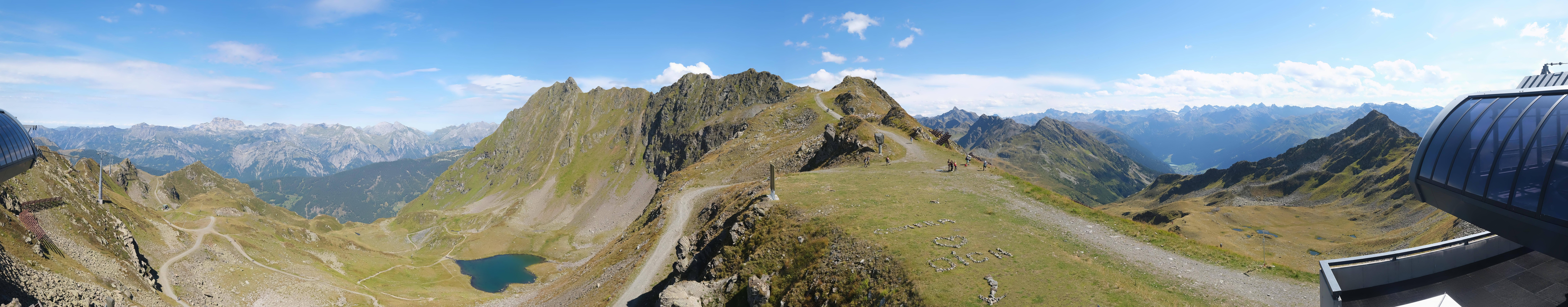 Archiv Foto Webcam Panorama Bahn - Silvretta Montafon