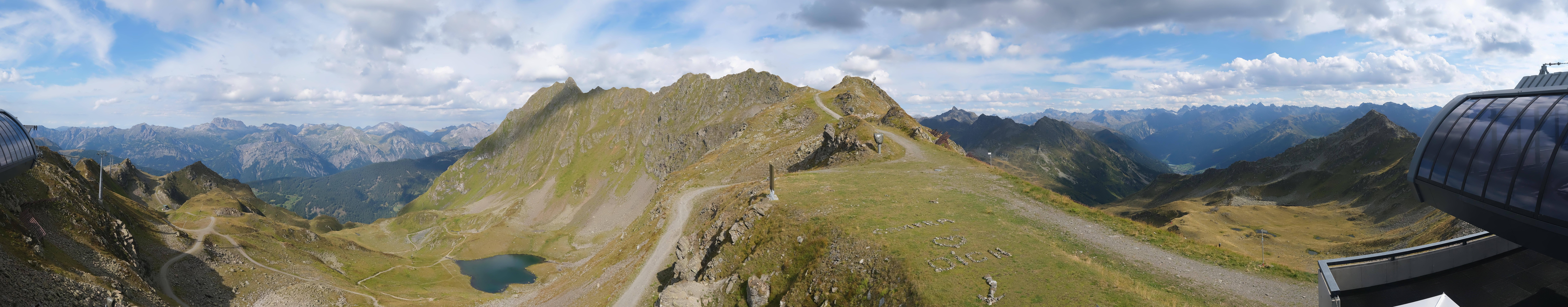 Archiv Foto Webcam Panorama Bahn - Silvretta Montafon