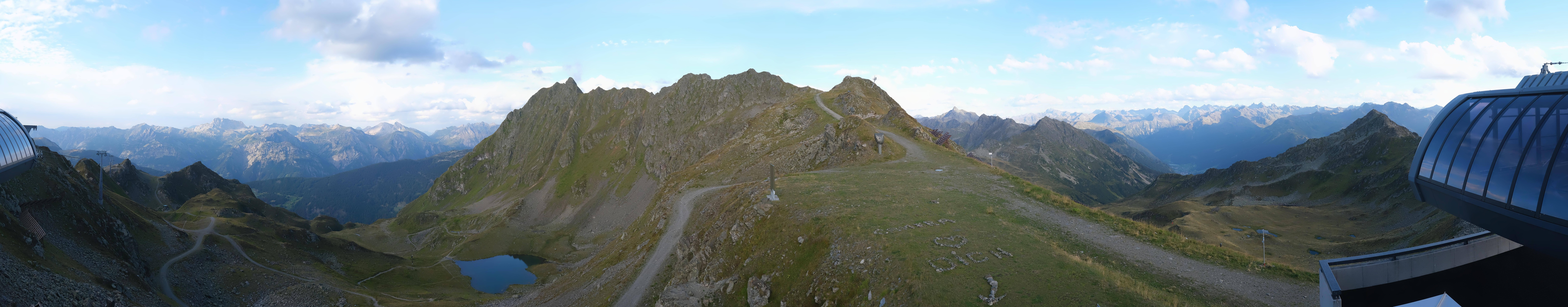 Archiv Foto Webcam Panorama Bahn - Silvretta Montafon