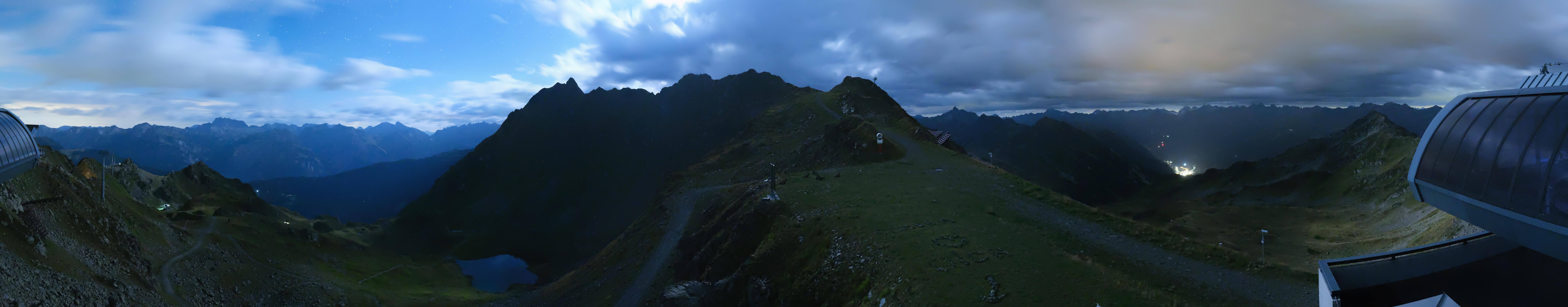 Archiv Foto Webcam Panorama Bahn - Silvretta Montafon