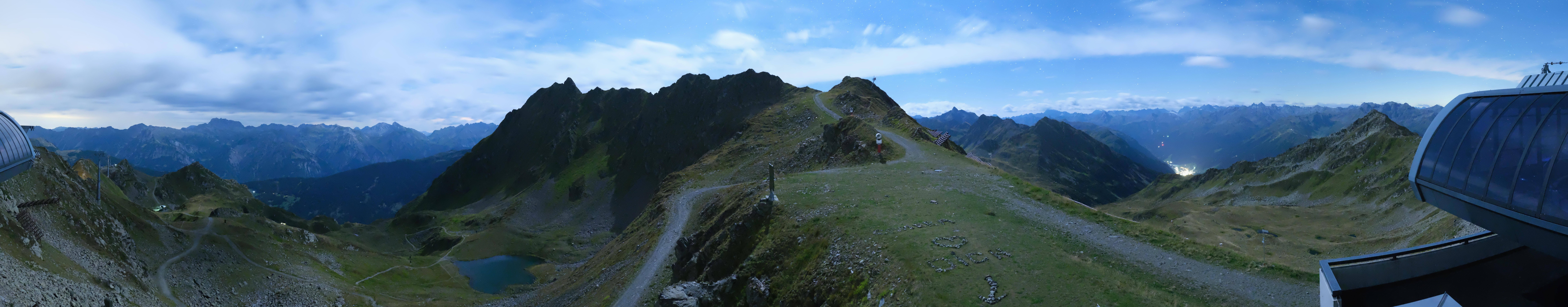 Archiv Foto Webcam Panorama Bahn - Silvretta Montafon