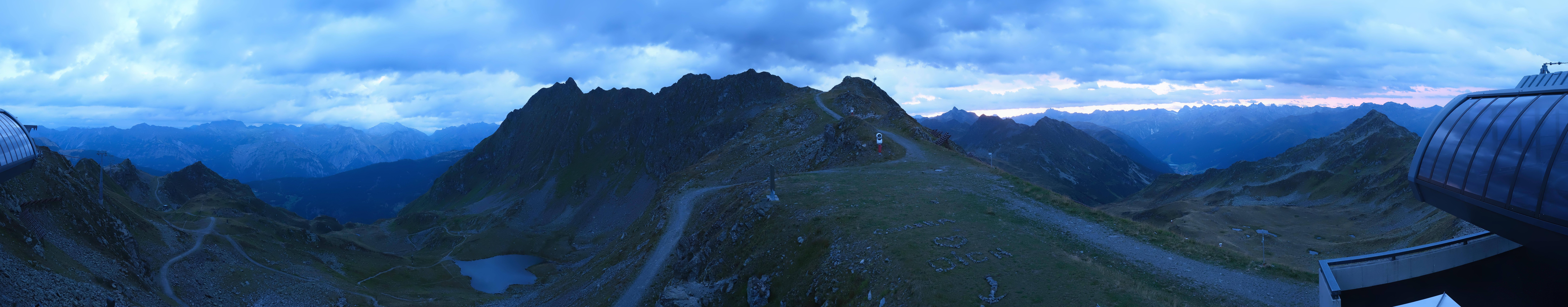 Archiv Foto Webcam Panorama Bahn - Silvretta Montafon