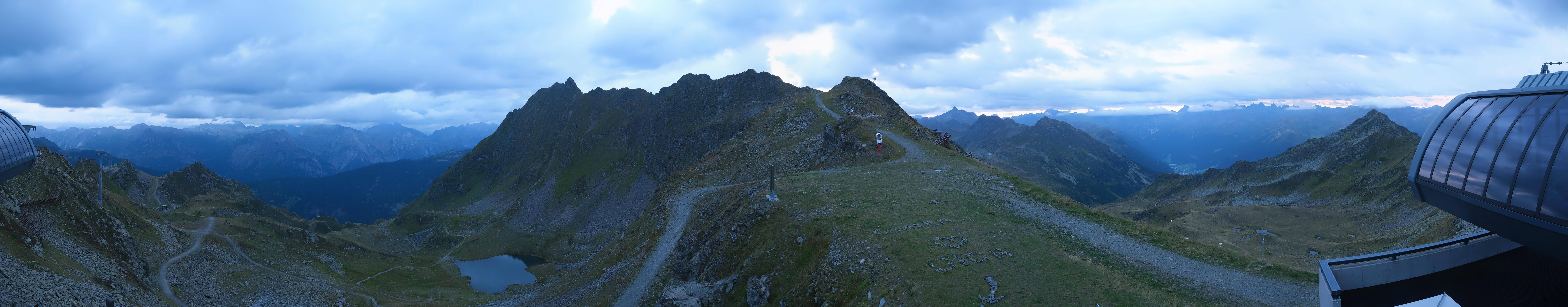 Archiv Foto Webcam Panorama Bahn - Silvretta Montafon
