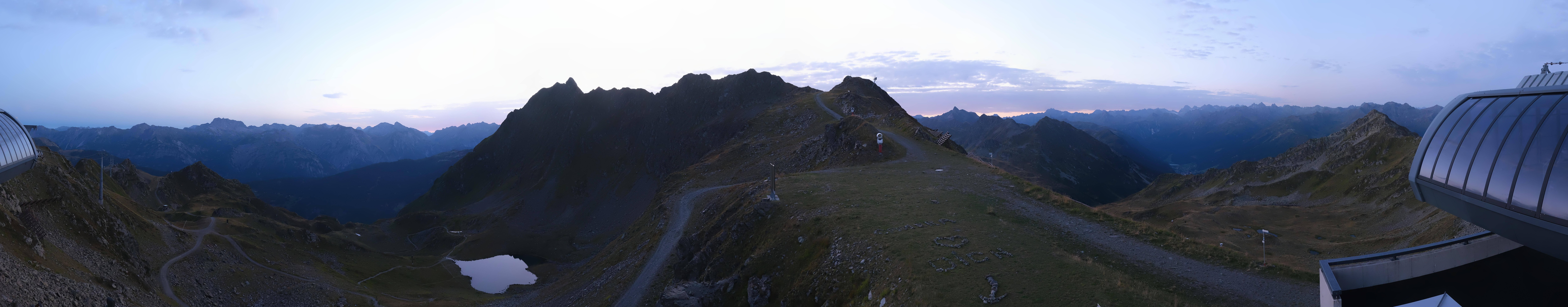 Archiv Foto Webcam Panorama Bahn - Silvretta Montafon
