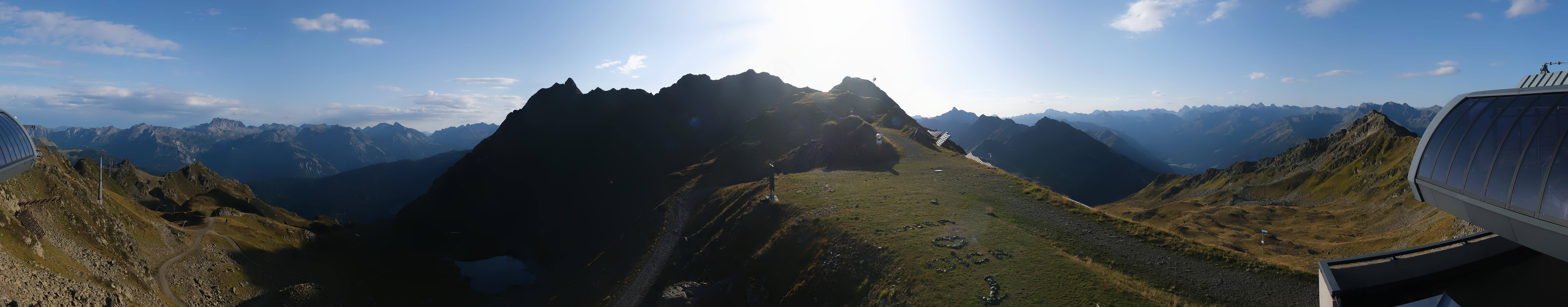 Archiv Foto Webcam Panorama Bahn - Silvretta Montafon