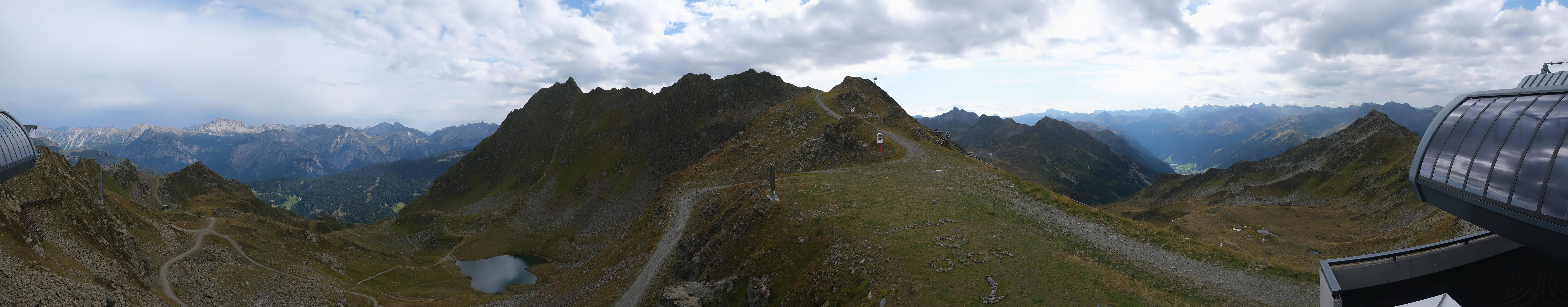 Archiv Foto Webcam Panorama Bahn - Silvretta Montafon
