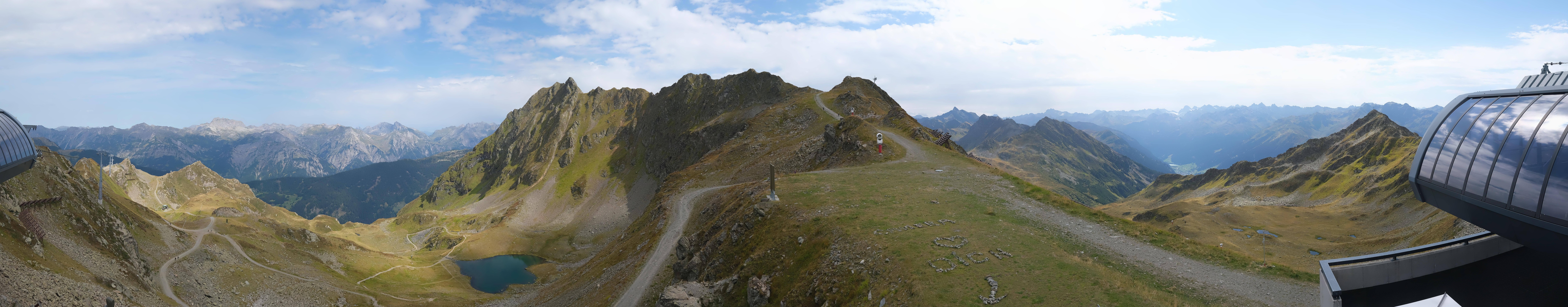 Archiv Foto Webcam Panorama Bahn - Silvretta Montafon