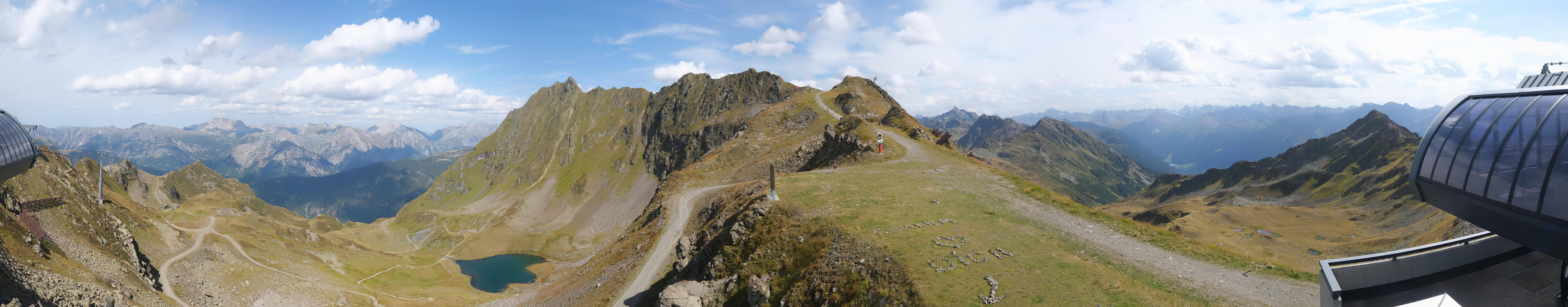 Archiv Foto Webcam Panorama Bahn - Silvretta Montafon
