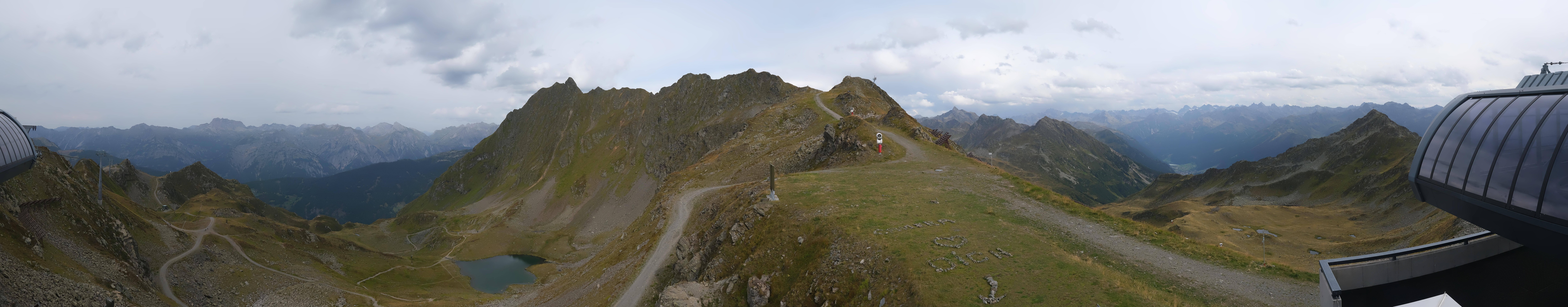 Archiv Foto Webcam Panorama Bahn - Silvretta Montafon