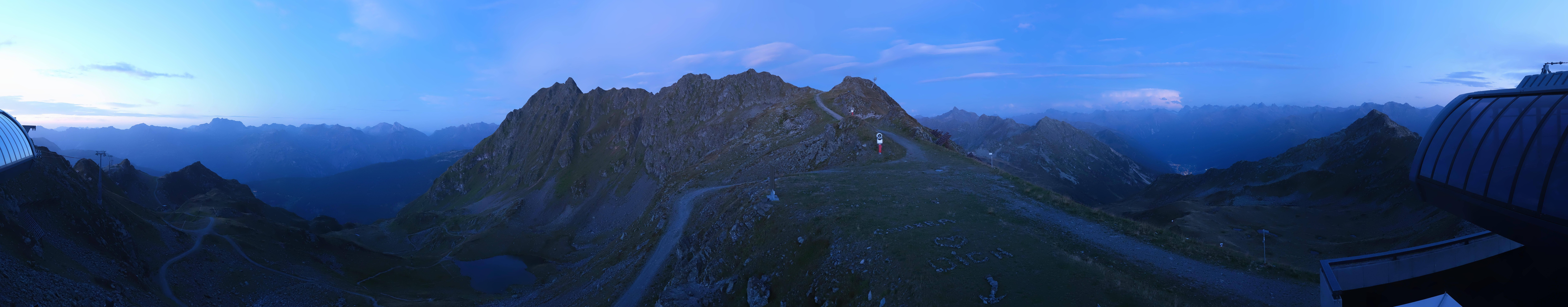 Archiv Foto Webcam Panorama Bahn - Silvretta Montafon