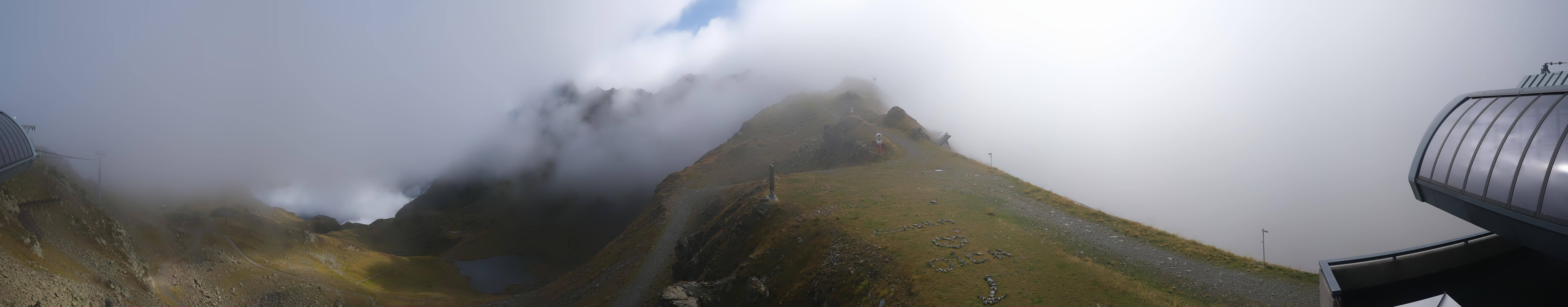 Archived image Webcam Panorama Gondola - Silvretta Montafon