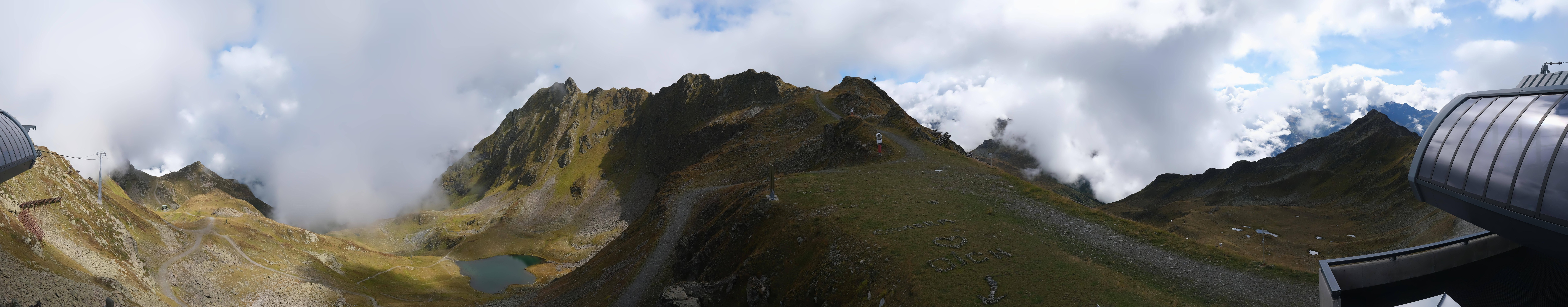 Archived image Webcam Panorama Gondola - Silvretta Montafon