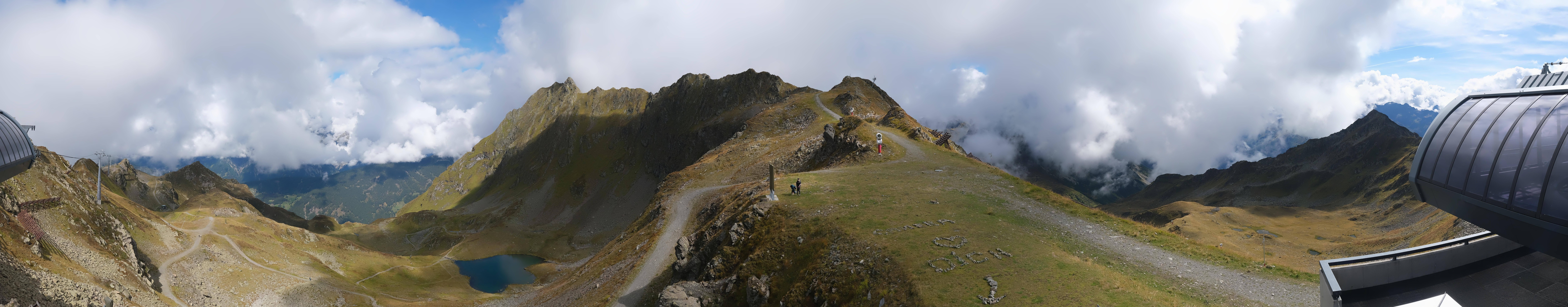 Archived image Webcam Panorama Gondola - Silvretta Montafon