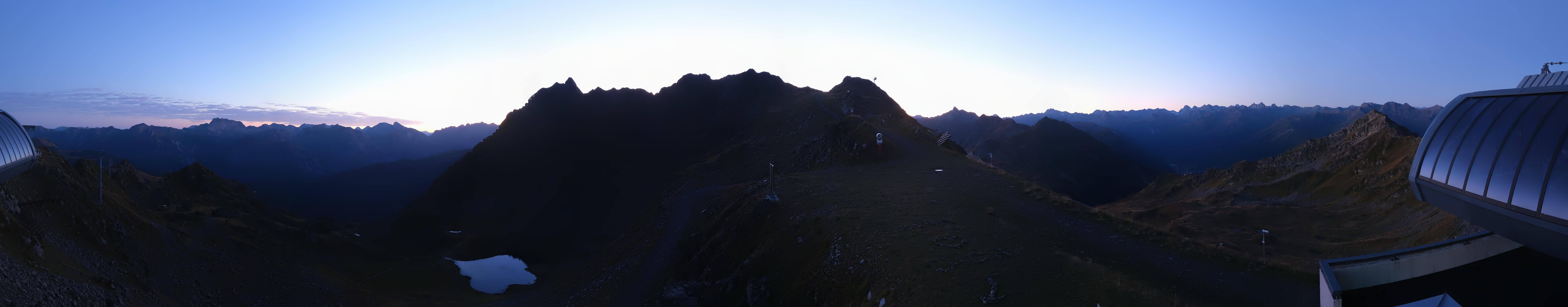 Archiv Foto Webcam Panorama Bahn - Silvretta Montafon