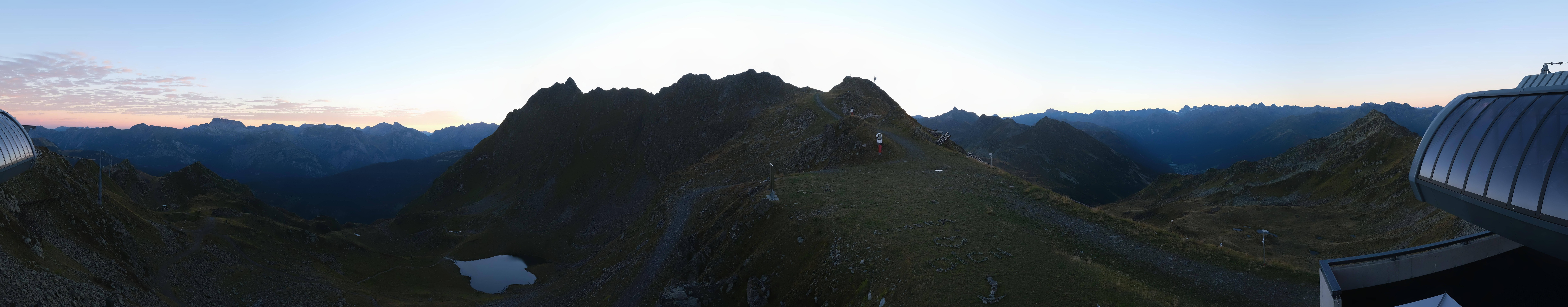 Archiv Foto Webcam Panorama Bahn - Silvretta Montafon
