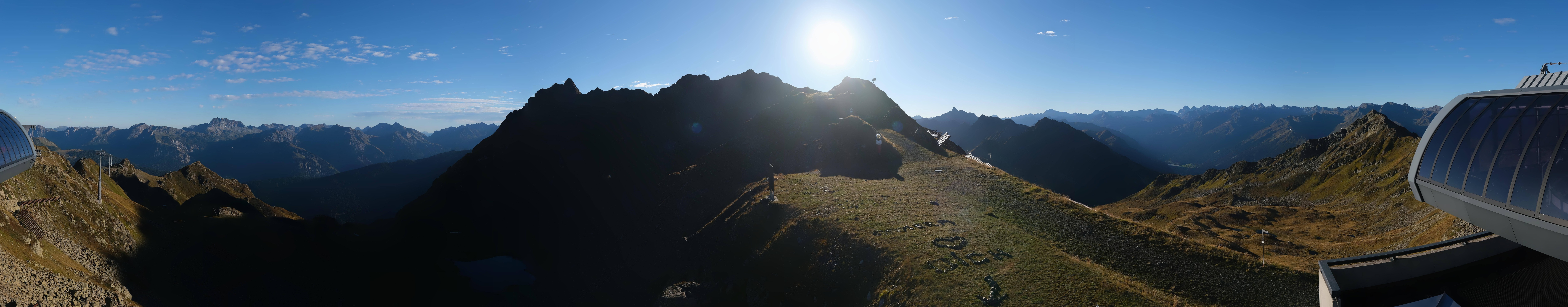 Archiv Foto Webcam Panorama Bahn - Silvretta Montafon