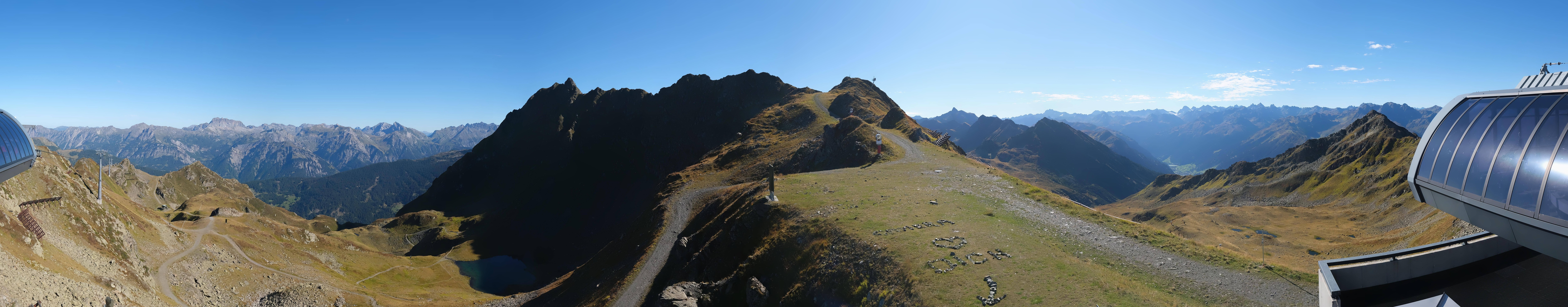 Archiv Foto Webcam Panorama Bahn - Silvretta Montafon