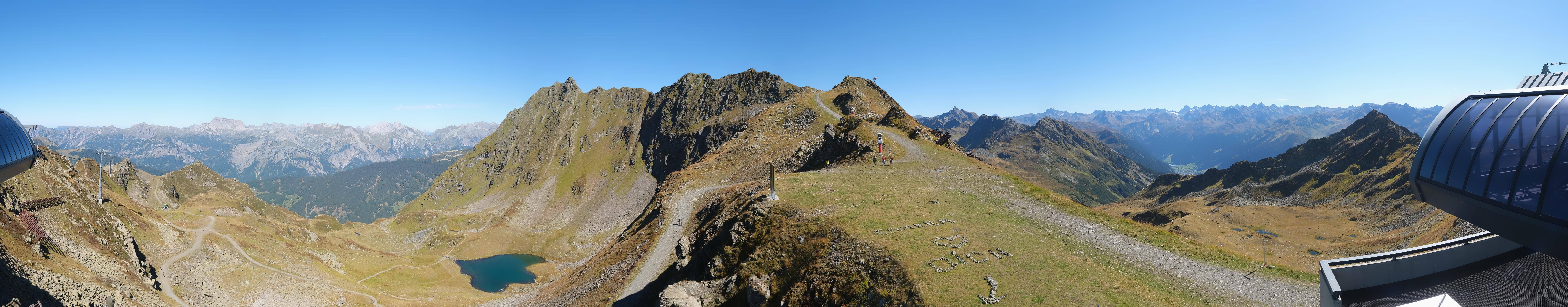 Archiv Foto Webcam Panorama Bahn - Silvretta Montafon