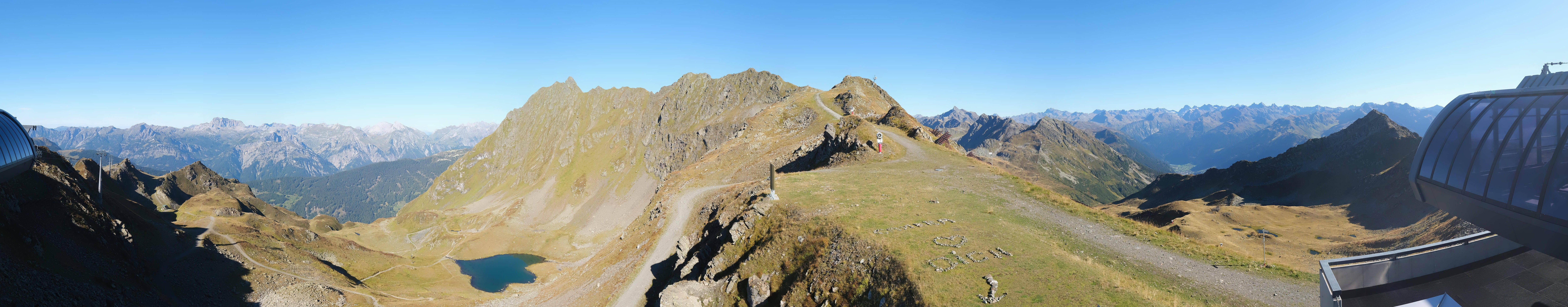 Archiv Foto Webcam Panorama Bahn - Silvretta Montafon