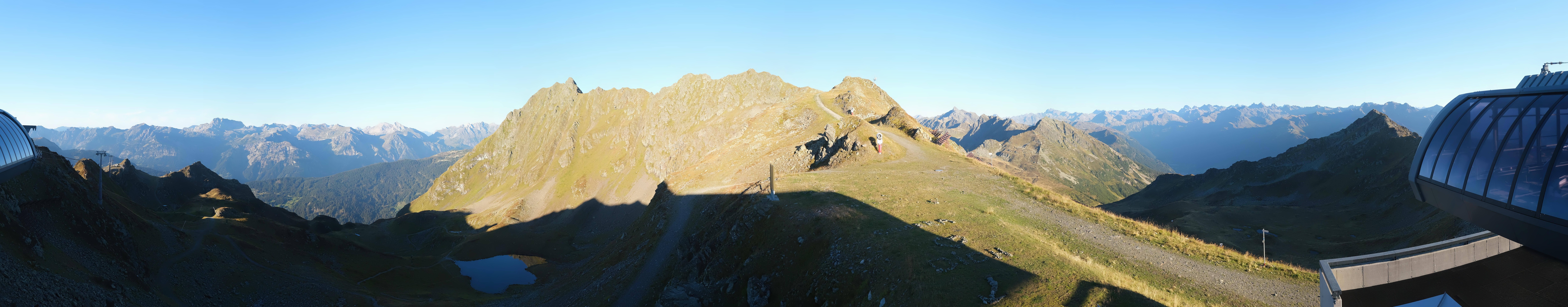 Archiv Foto Webcam Panorama Bahn - Silvretta Montafon