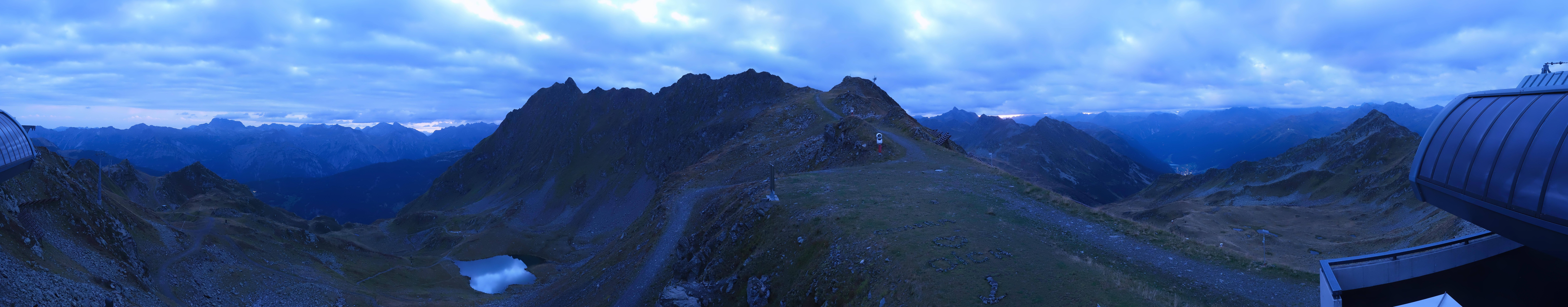 Archiv Foto Webcam Panorama Bahn - Silvretta Montafon