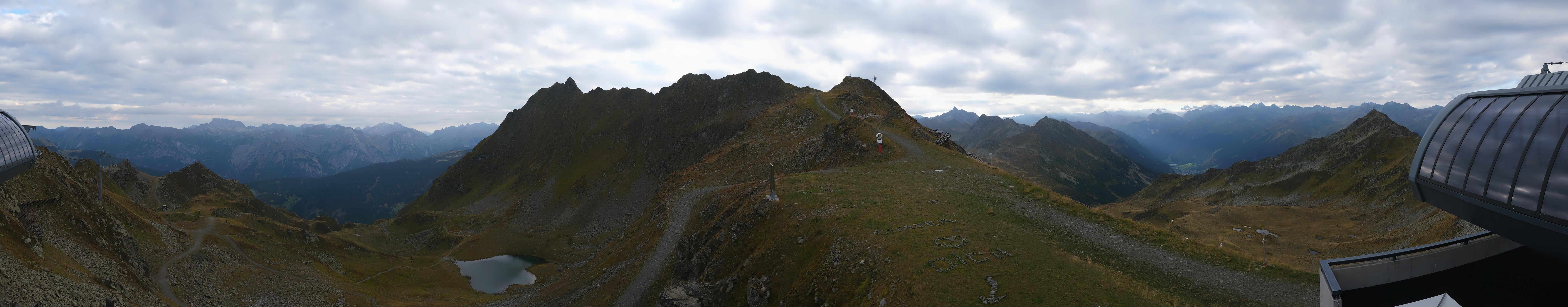 Archiv Foto Webcam Panorama Bahn - Silvretta Montafon