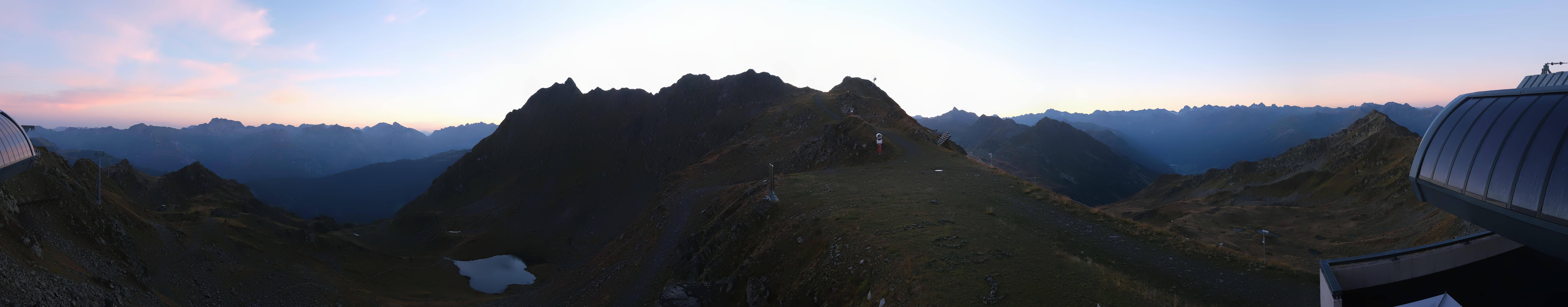 Archiv Foto Webcam Panorama Bahn - Silvretta Montafon