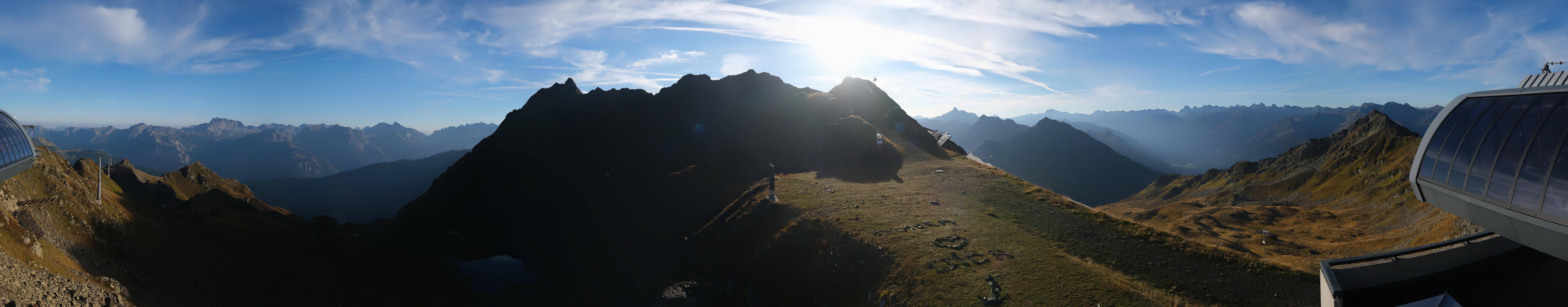 Archiv Foto Webcam Panorama Bahn - Silvretta Montafon
