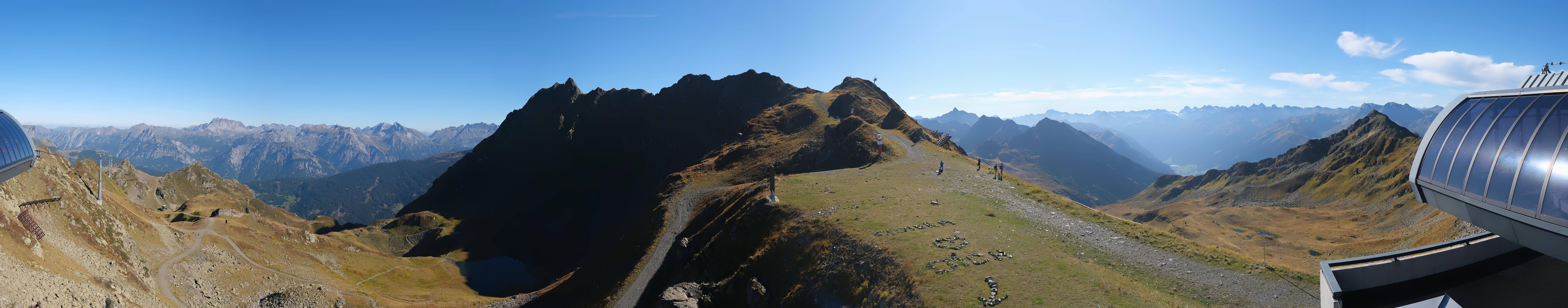 Archiv Foto Webcam Panorama Bahn - Silvretta Montafon