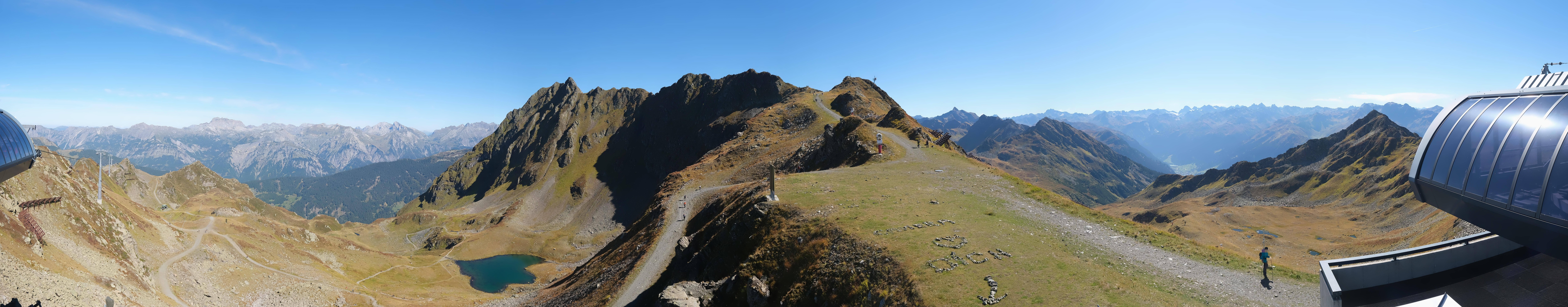Archiv Foto Webcam Panorama Bahn - Silvretta Montafon