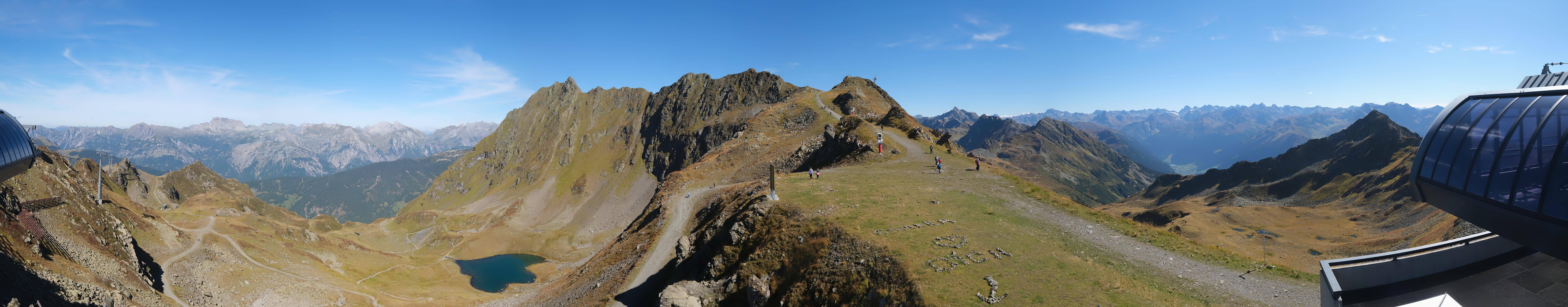 Archiv Foto Webcam Panorama Bahn - Silvretta Montafon