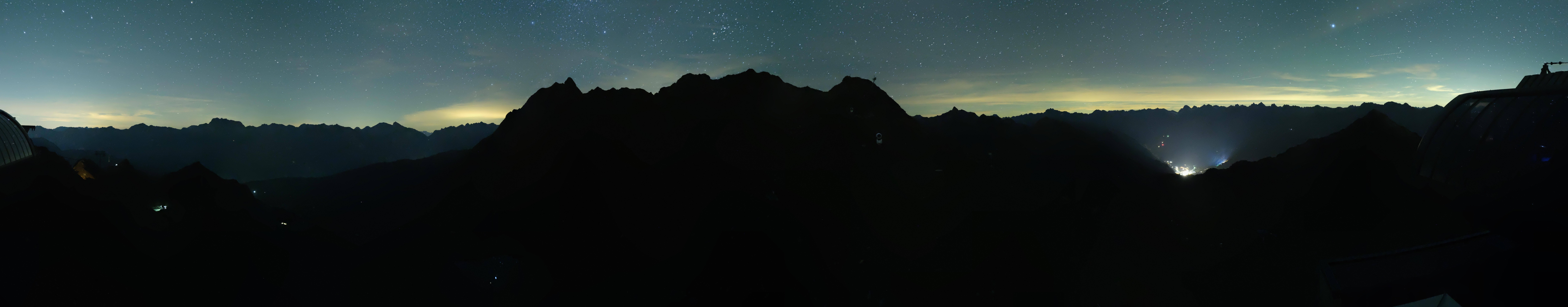 Archived image Webcam Panorama Gondola - Silvretta Montafon