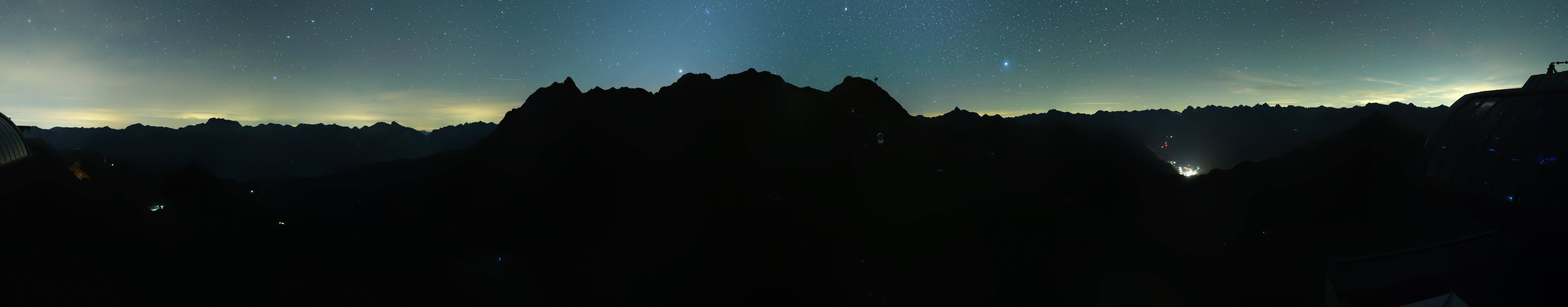 Archived image Webcam Panorama Gondola - Silvretta Montafon