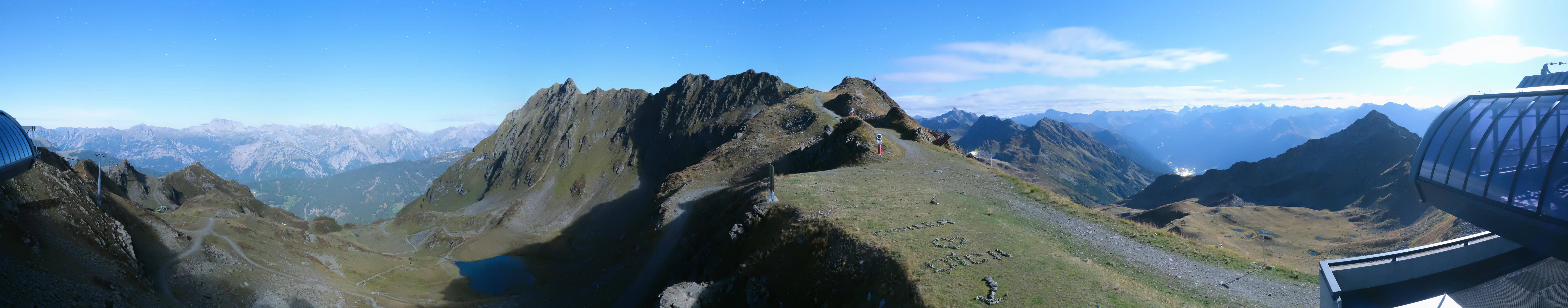 Archiv Foto Webcam Panorama Bahn - Silvretta Montafon