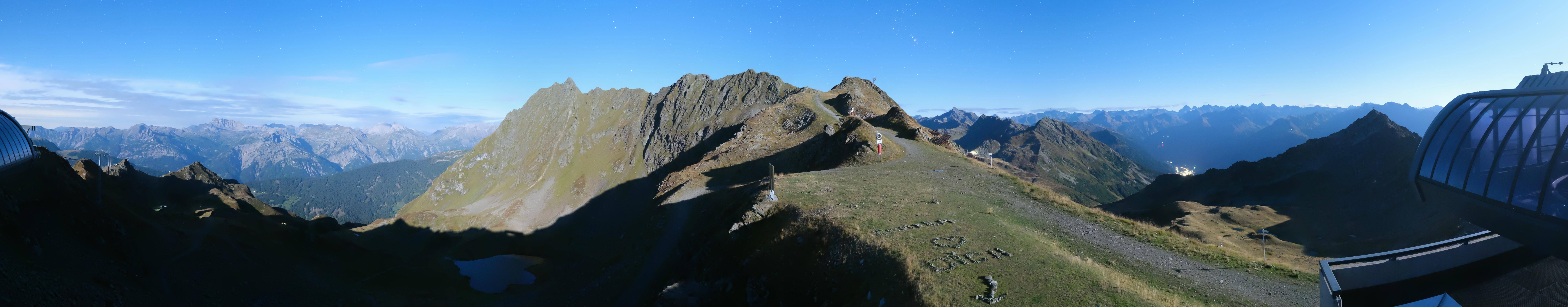Archiv Foto Webcam Panorama Bahn - Silvretta Montafon