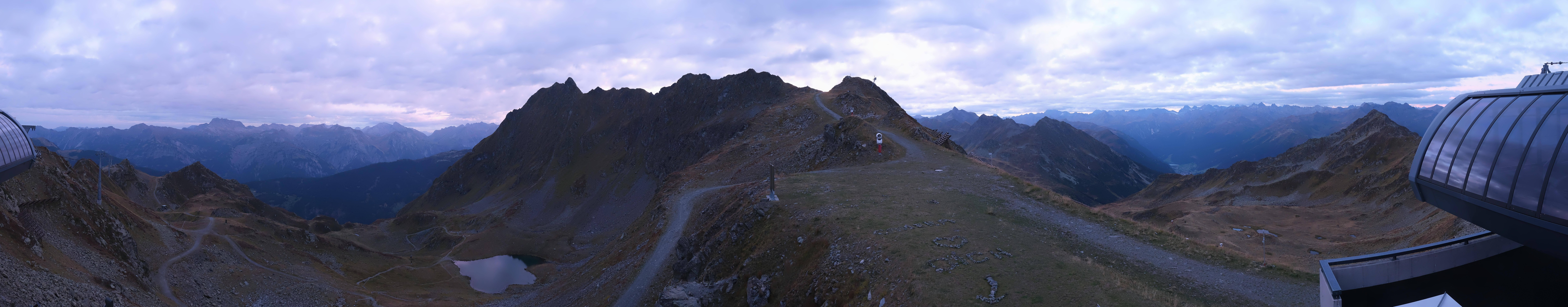 Archiv Foto Webcam Panorama Bahn - Silvretta Montafon