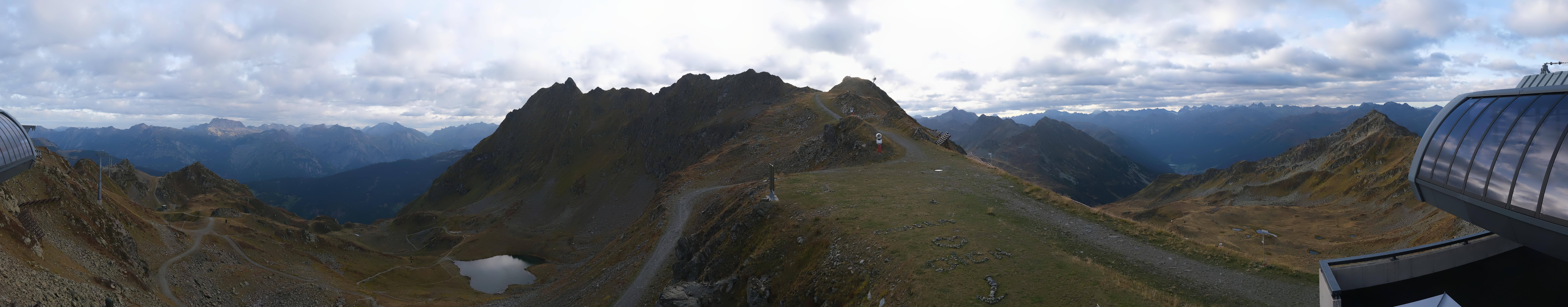 Archiv Foto Webcam Panorama Bahn - Silvretta Montafon