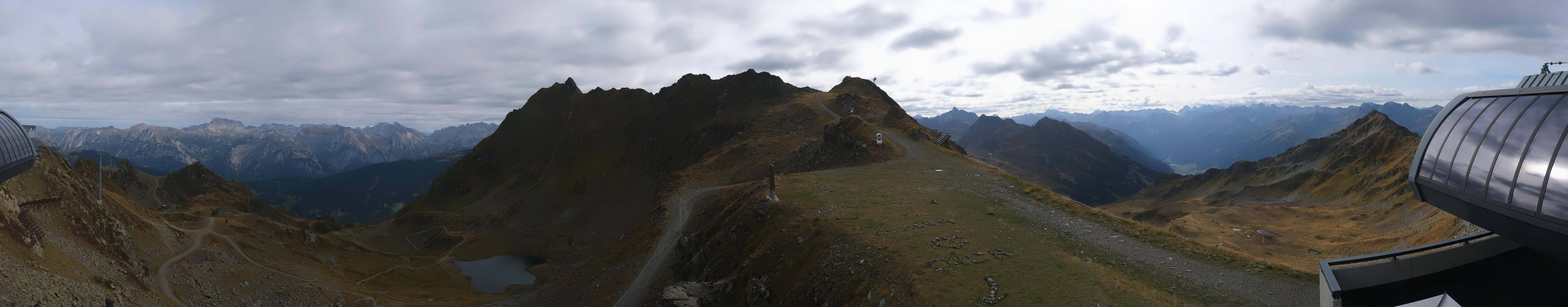 Archiv Foto Webcam Panorama Bahn - Silvretta Montafon